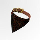 PRE-ORDER DOG COLLAR - DARK BROWN